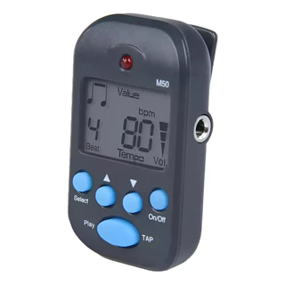 Metronomo Digital Versatil Qualidade Premium Com Bateria