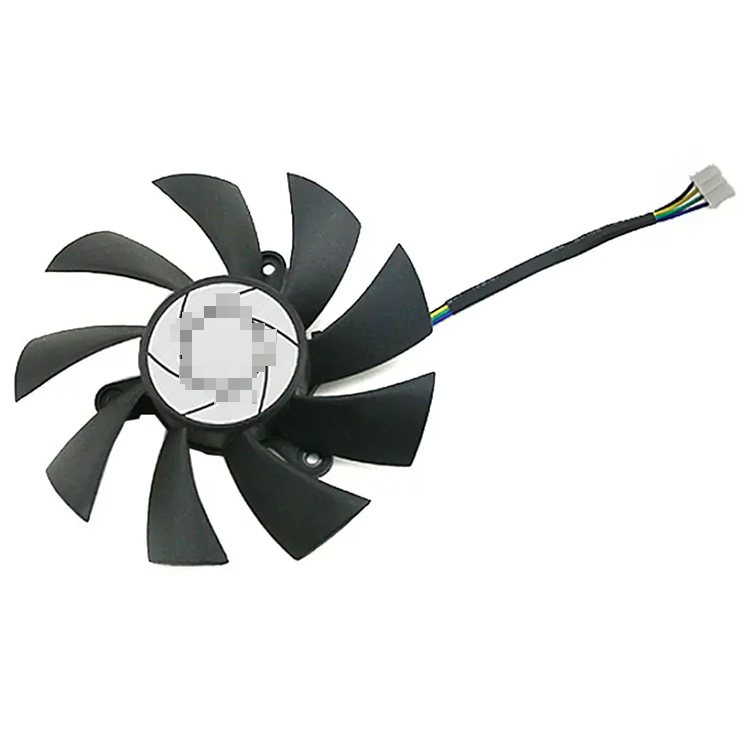 Ventola Scheda Grafica HA9010H12F-Z 85mm 2 Pin Per MSI RX560 GTX1050 ITX