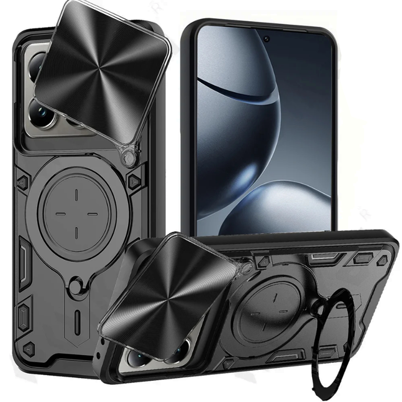 ESTH® Custodia per Xiaomi 11T/11T Pro Cover in Alluminio & Silicone [Design Meccanica Durevole] Protezione da Cadute e Urti, Cover per Xiaomi 11T/11T Pro, Oro