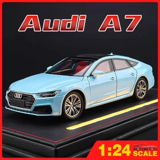 KLT 1 : 24 Audi A7 Diecast Modelo Carro Liga Carros Brinquedos Coleção Presente Para Crianças Menino Menina