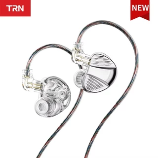 TRN V10 PRO Fones De Ouvido Com Fio HIFI 2BA + 2DD Combinação De Driver De Armadura Balanceada De Alta Frequência Monitores Intra-Auriculares Personalizados