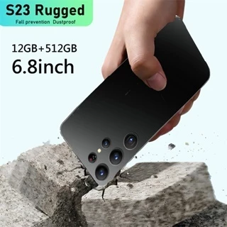 2024 Novo Celular S23 Super 6.8 Polegadas 12GB RAM 512GB ROM 5G Celulares Baratos