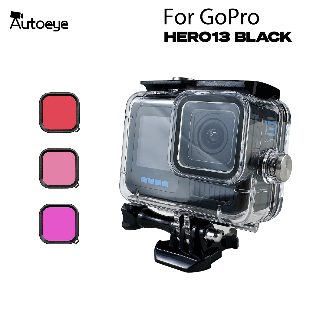 SHOOT 30M Custodia Impermeabile Shell Per GoPro Hero 13/12/11/10/9