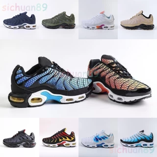 TN Plus Moda Masculina Tênis Esportes Ao Ar Livre De Corrida Almofada De Alta Qualidade Sapatos Casuais Eu36-46