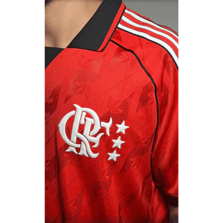 Moletom Retro Masculino 24/25 Vermelho fl