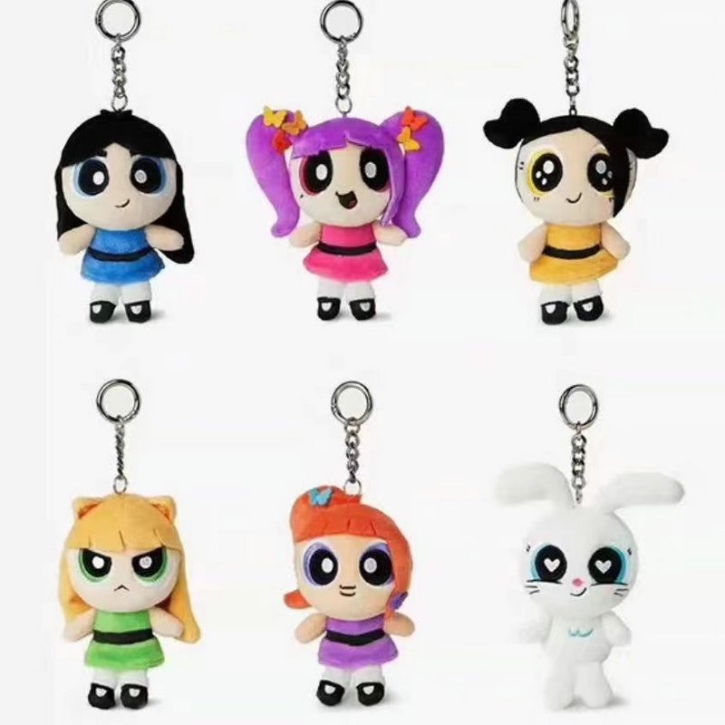 Kpop Idol NWJNS O Chaveiro De Boneca De Pelúcia Powerpuff Girls