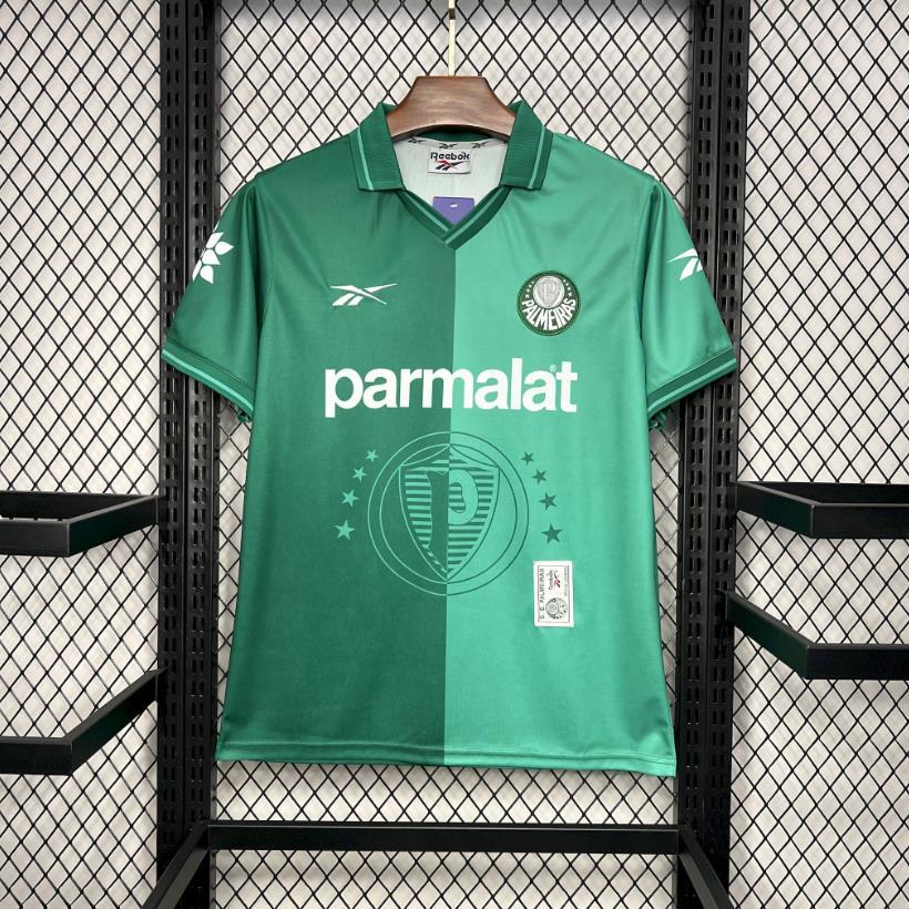 Camisa Retrô Do Palmeiras 97/98 Manga Curta 1-1