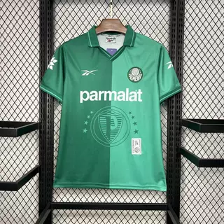 Camisa Retrô Do Palmeiras 97/98 Manga Curta 1-1