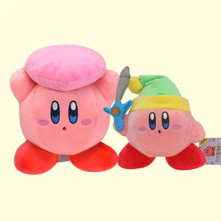 16cm-18cm Kawaii Espada Kirby Peluche Anime Estrela Pelúcia Chef Natação Dos Desenhos Animados Brinquedos De Ótimo Prese