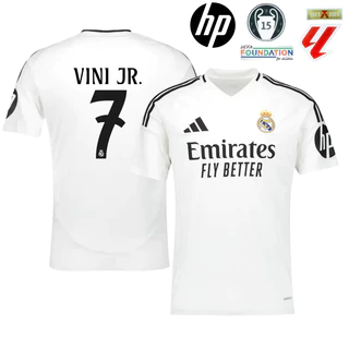[S-4XL] Camisa De Futebol De Alta Qualidade 24/25 Real Madrid Terceira Home Para Homens | Estoque Pronto