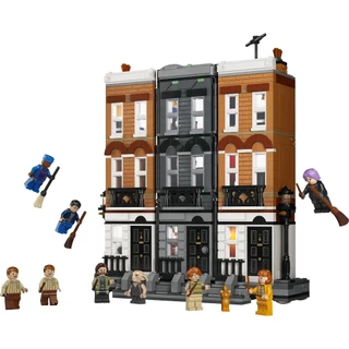 1083 Unidades | Harry Potter 12 Grimmauld Place Building Blocks Brinquedos Educativos Compatíveis Com Lego Presentes Par