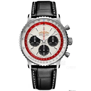 Marca Suíça BREITLINGS Relógio De Quartzo Pulseira De Couro 6 Pinos Correndo Segundo Cronometragem De Aviação Multifunci