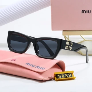 2024 Novos Óculos De Sol Miu Da Moda Olho De Gato De Alta Beleza E Elegante Condução Bonitos Resistentes A UV De Viagem 