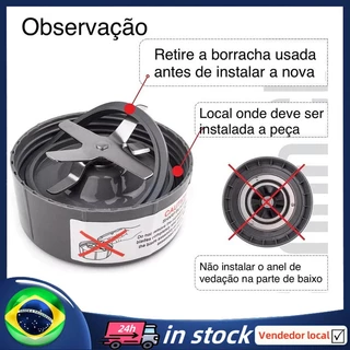 [BR Envio Imediato] 2 Anéis De Vedação Para Mallory B . Processador Power 1000w