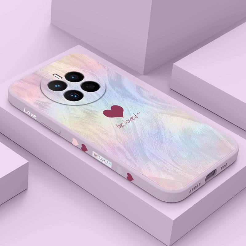Streamer Amor Caso De Telefone Para Huawei Companheiro 60 50 20 Pro Lite Y7A Nova 5T Moda Capa P Inteligente 2021 4G 5G 