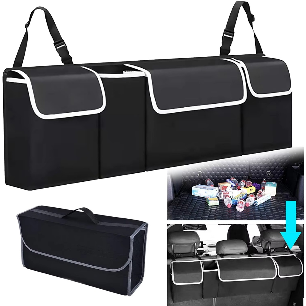 Bolsa Organizadora De Porta-Malas De Carro Para Banco Traseiro SUV ...