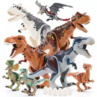 Dinossauro Bloco Montar Jurassic Word Dinossauro Blocos De Construção em Oferta na Shopee