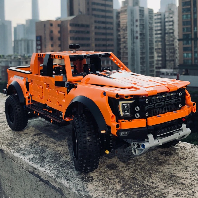 1400 pçs blocos de construção Lego Ford Raptor F150 fora de estrada ...