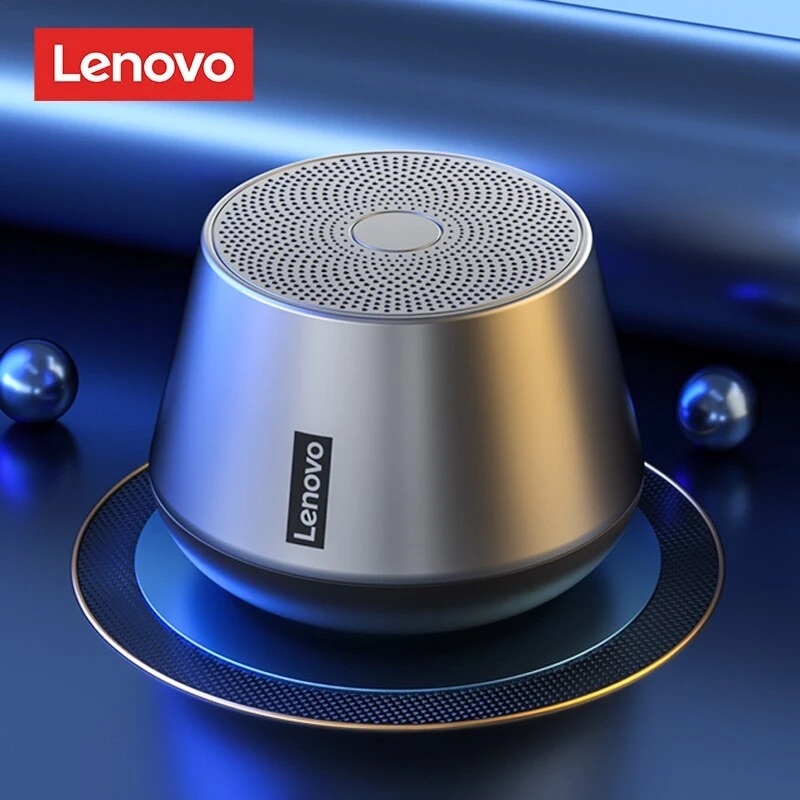 Alto-Falante Bluetooth Lenovo K3 PRO Sem Fio HIFI Efeito Sonoro Estéreo Portátil À Prova D'água