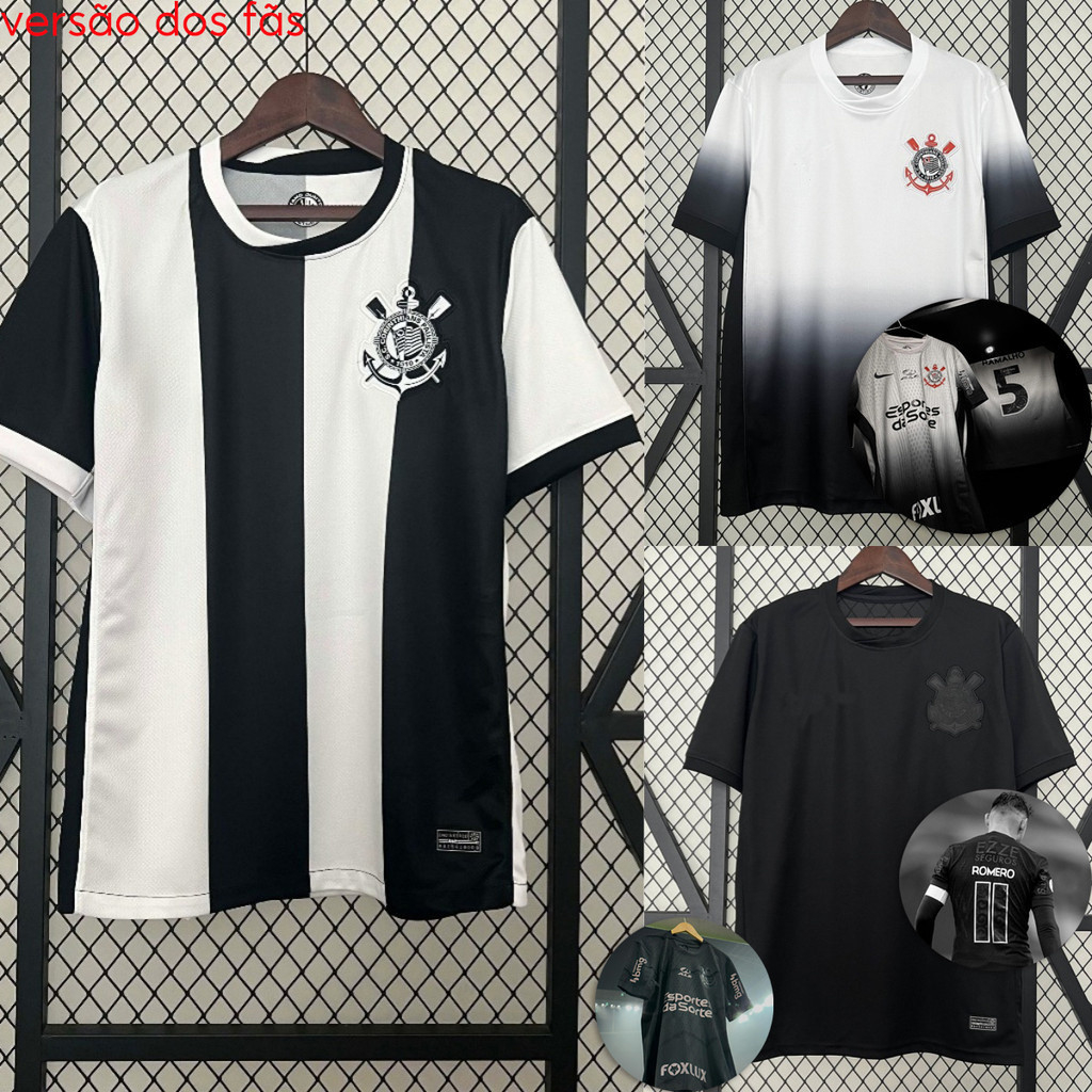 Camisa Masculina 2024corin Patrocinador Futebol Personalizado KLDA