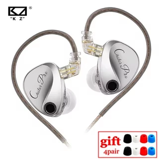 Novo KZ Castor Pro Fones De Ouvido Intra-Auriculares Com Fio Drivers Dinâmicos Duplos De 10mm Ajustável Personalizado Al