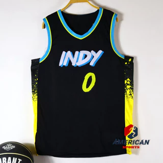 Camisa Masculina Indiana Pacers Tirese Haliburton Preta 2023/24 Basquete City