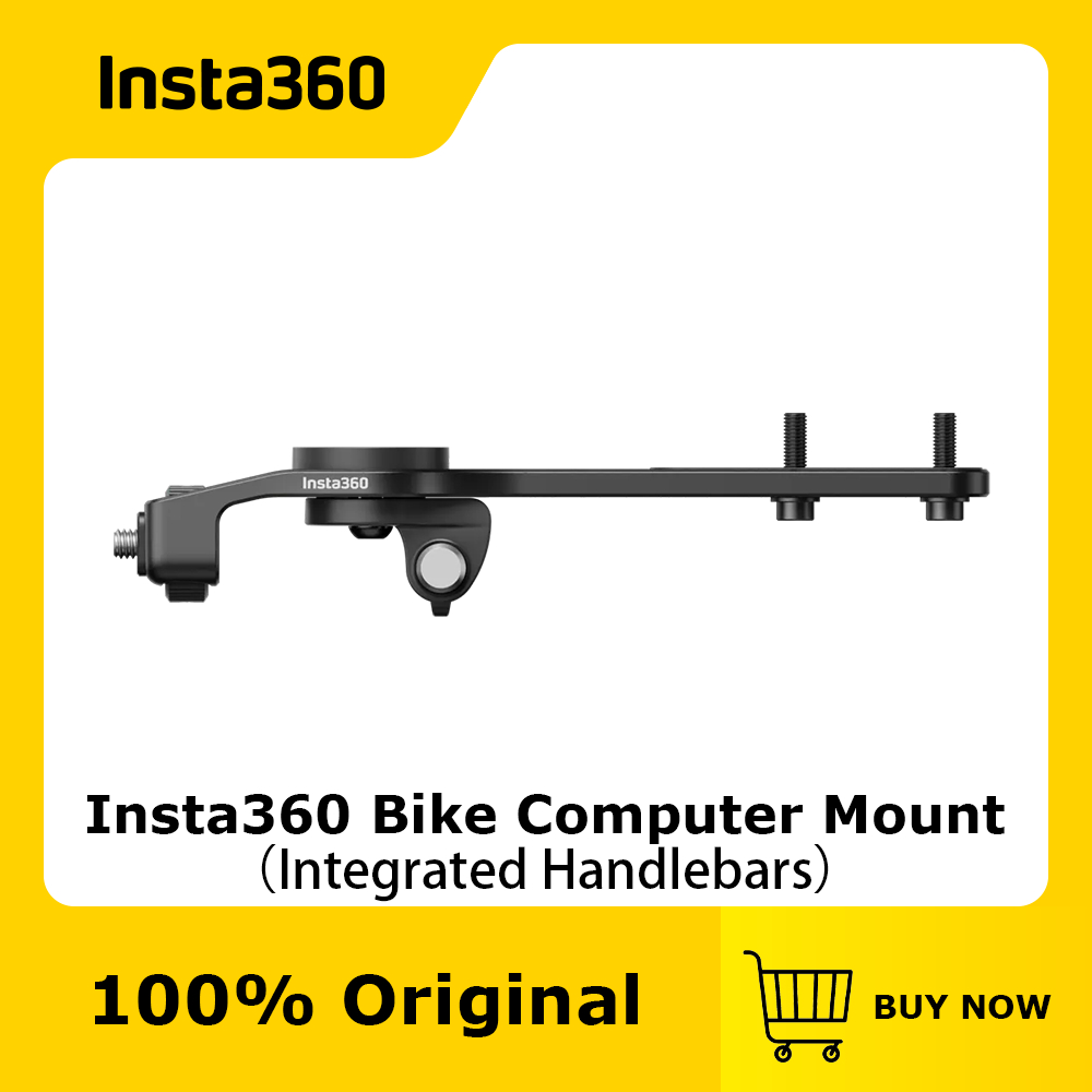 Insta360 Bike Computer Mount - Integrated Handlebars