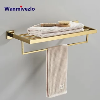 Acessórios de banheiro Set Hardware de aço inoxidável Cozinha Wall Mount Hand Towel Bar