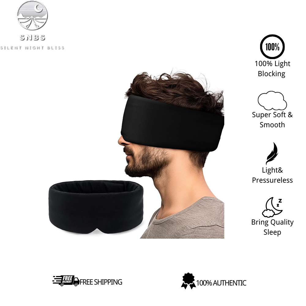 Venda Para Escuridão Completa , Ajuste Ergonômico Nariz , Dormir , Máscara Dupla Face , Confortável , Respirável , Todas