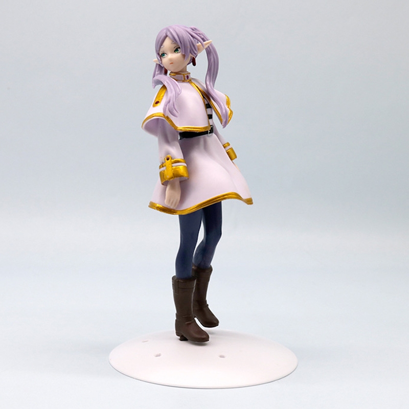 5 Estilo 16-18cm Anime Frierenren : Além Da Figura Final Jornada Frieren Samambaia Elezen Elf Decoração De Carro Figuras