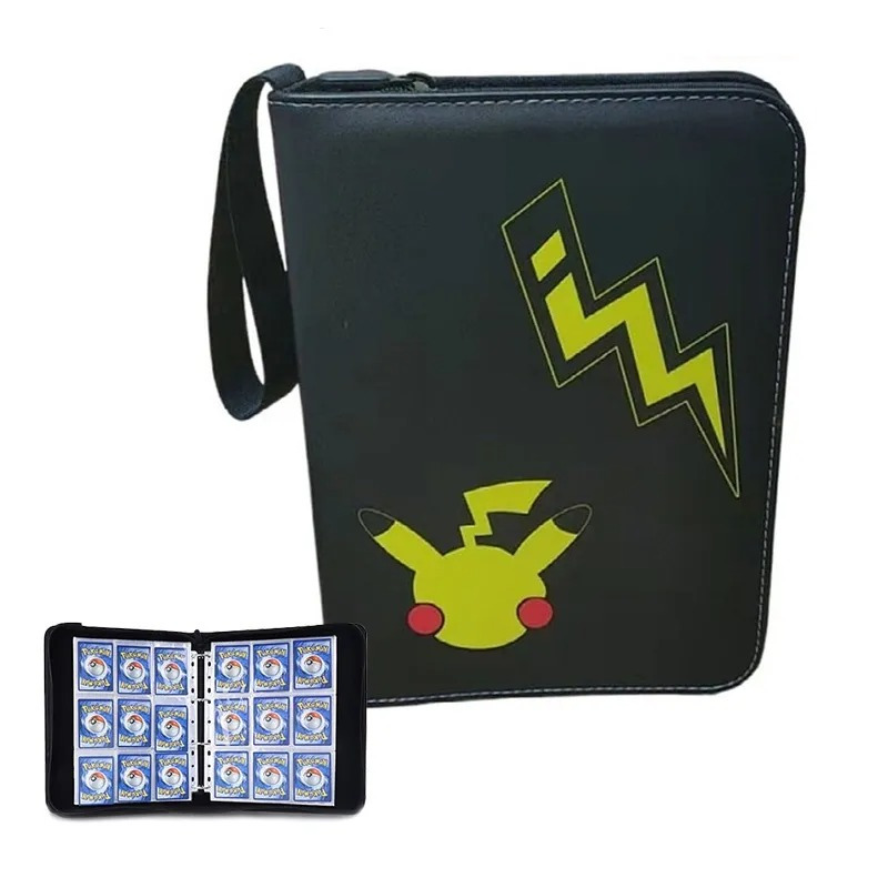 3x3丨900/400pcs Porta-Cartões Anime Game Binder Com Zíper Álbum De