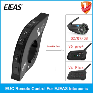 1 Pçs EJEAS EUC Bluetooth Manipulador Controle Remoto Para Tipo C V6Pro +/V7/V4Plus/Q2/Q7/Q8/MS8/MS20 Capacete Interfone