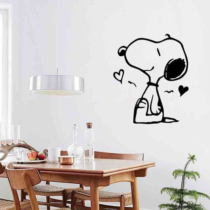 Desenhos animados Snoopy adesivos cozinha sala de estar quarto ...
