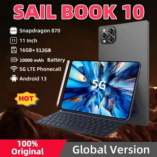❤Estoque pronto❤Novo Tablet 34cm portátil tela grande computador com teclado Tablet computador duplo cartão sim pode cha