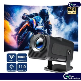 O Projetor HY320 MagicCub 1080p Preto Enviado Do Brasil 110/220