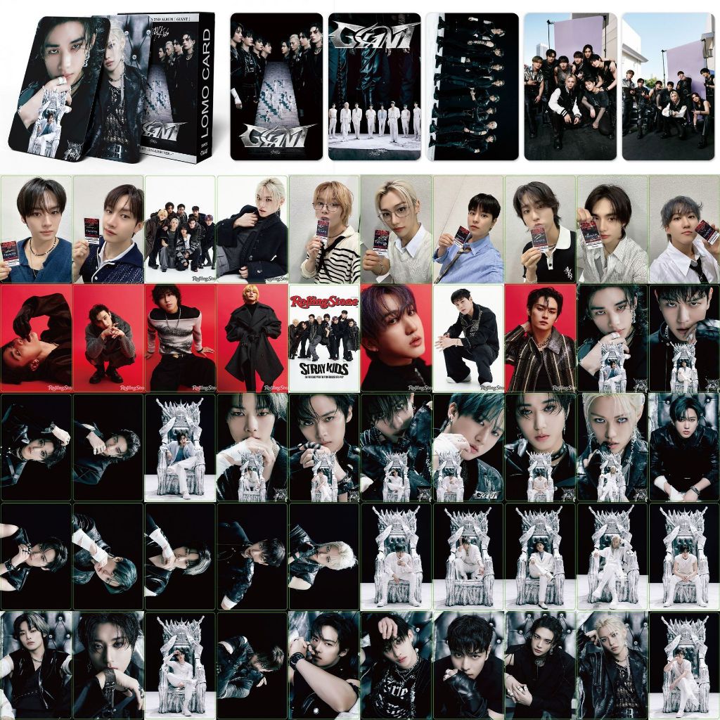 55pcs STRAY KIDS SKZ HOP Lomo Cartões Perder My Breath Magic