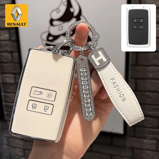 Capa Para Chave De Carro Renault Adequada kardian/Poeira/lconic/clio TPU Chaveiro Com Arco