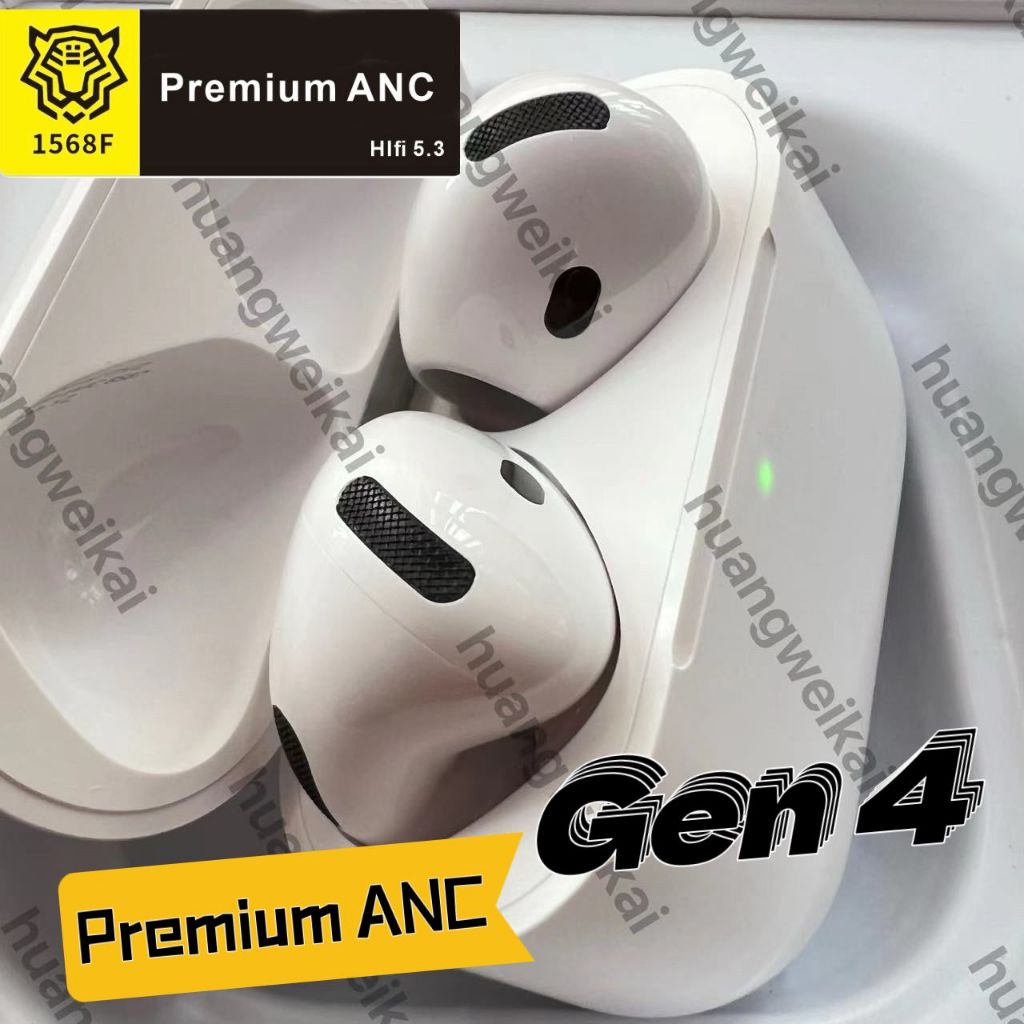 2025 Tiger 1568F HIFI 5.3 Airpods 4 type-c Gen 4 ANC real Premium pro 2 ...