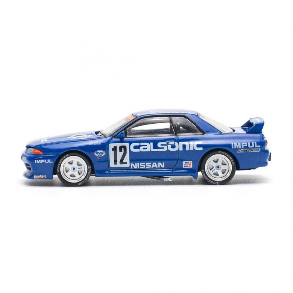 Poprace PR640104 1/64 Nissan Skyline GT-R R32 JTC 1990 CALSONIC No