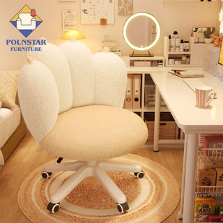 PolnStar Home Cadeira Giratória com Ajuste de Altura para Maquiagem