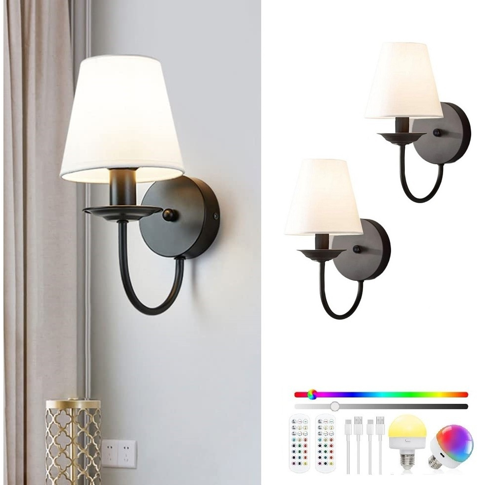 CIMI Arandela Sem Fio Recarregável Led Moderno Nordic Luminária De ...