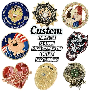 [Mínimo 10 Peças] Pino Esmaltado Personalizado Lapela Graduado Diy Broche Moeda Emblema De Metal Fazer Abotoaduras