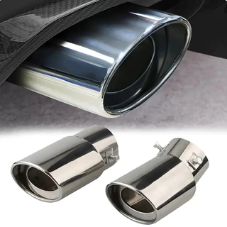 Ponteira Escapamento Aço Inox Saída 3 Polegadas Universal em Oferta na Shopee