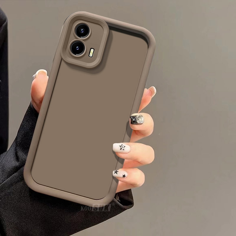 Custodia Trasparente Per Motorola Moto G35 5G,Corazza Silicone - 4