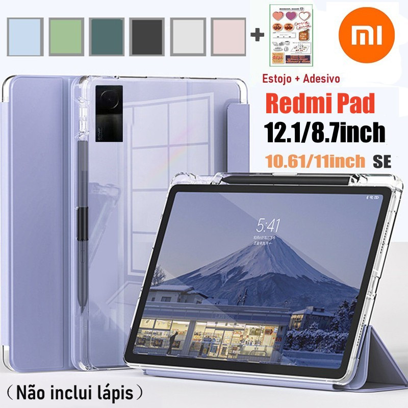 Redmi Pad SE Estojo 11 Polegadas Com Slot De Caneta 10.61 Tampa Do Auto ...