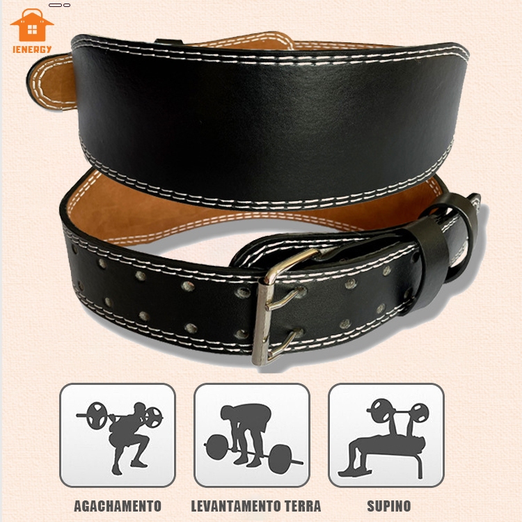 Cinto De Musculação Agachamento Para Academia | Shopee Brasil
