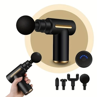 Pistola De Massagem Muscular De Alta Frequência Com Massageador Elétrico Profissional Portátil em Oferta na Shopee