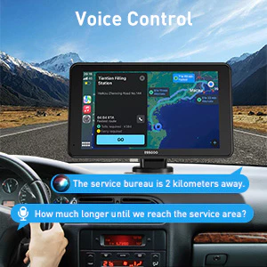 ESSGOO 7 Polegada Tela De Toque Portátil Carplay MP5 Multimídia Player FHD IPS Android Auto Espelho Link Bluetooth FM Na<br>