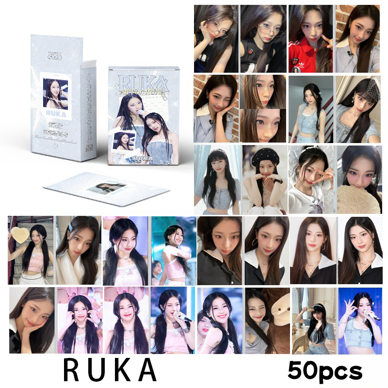 55pcs BM April Full CHOOM Lomo Cards BABYMONS7ER Álbum SHEESH