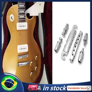[BR Envio Imediato] Ponte Cromada Tune-o-matic Para Guitarra Les Paul LP